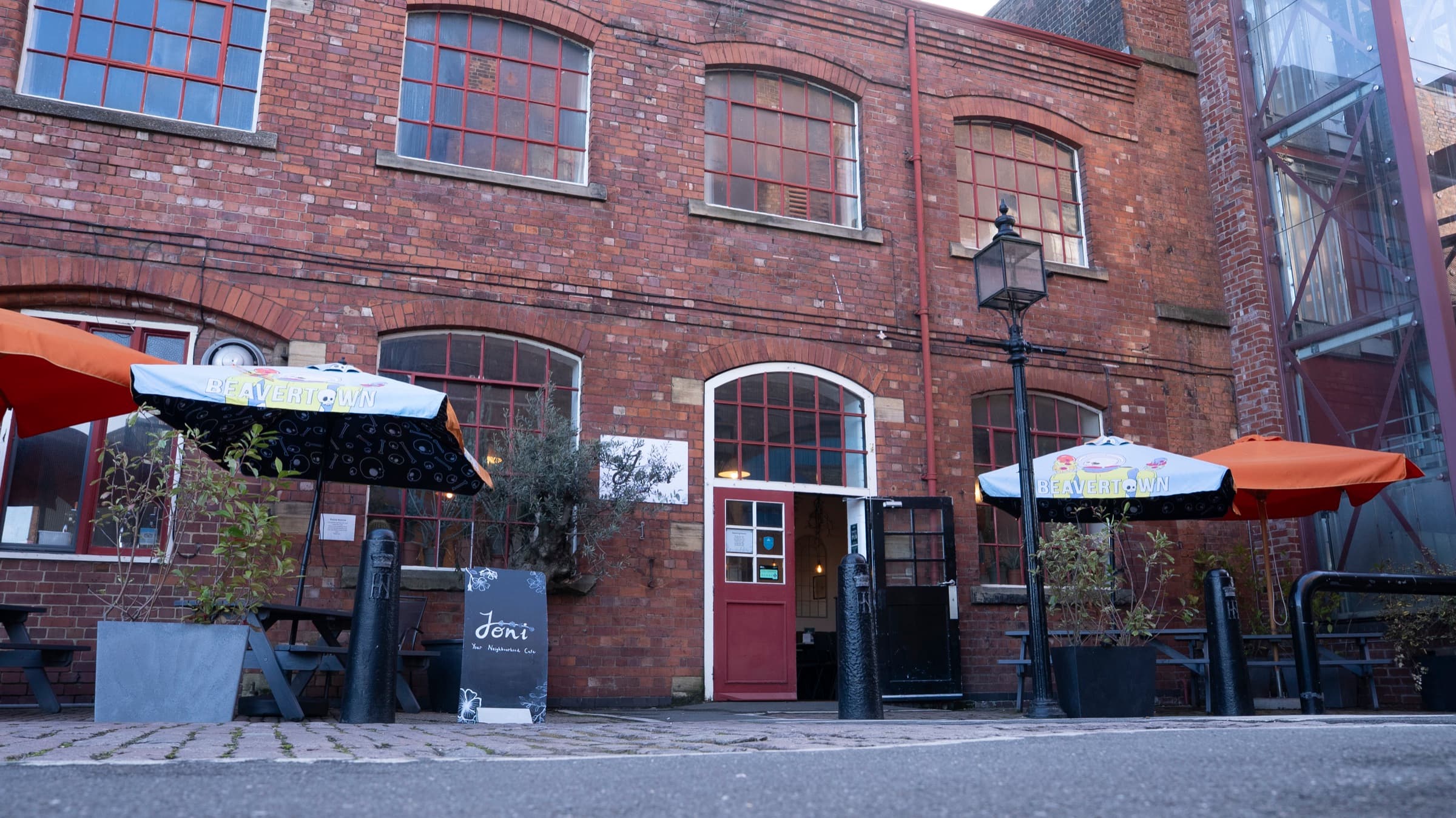 The front door of Joni at Kelham Island